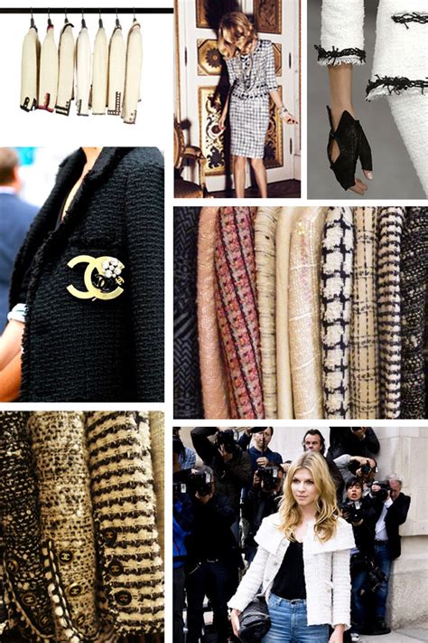 tweed stoffe chanel|chanel's tweed history.